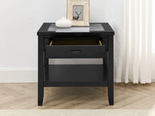 Load image into Gallery viewer, Garvine - Sintered Stone End Table - Black