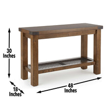 Load image into Gallery viewer, Hailee - Sofa Table - Brown