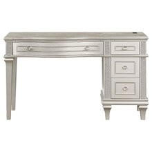 Load image into Gallery viewer, Evangeline - 4-Drawer Vanity Desk Makeup Table - Silver Oak