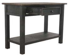 Load image into Gallery viewer, Tyler - Grayish Brown / Black - Sofa Table