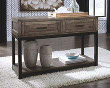 Load image into Gallery viewer, Johurst - Grayish Brown - Sofa Table