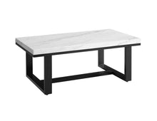 Load image into Gallery viewer, Lucca - White Marble Top Cocktail - White