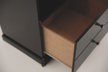 Load image into Gallery viewer, Maribel - Black - One Drawer Night Stand