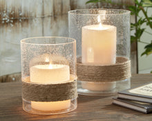 Load image into Gallery viewer, Eudocia - Clear - Candle Holder Set (Set of 2)