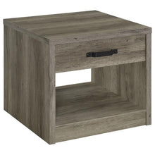 Load image into Gallery viewer, Felix - 1-Drawer Engineered Wood Side End Table - Gray Driftwood