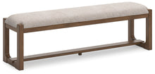 Load image into Gallery viewer, Cabalynn - Oatmeal / Light Brown - Large Uph Dining Room Bench