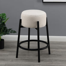 Load image into Gallery viewer, Leonard - Upholstered Backless Round Stools (Set of 2)