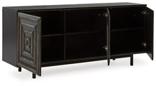 Load image into Gallery viewer, Fair Ridge - Distressed Black - Accent Cabinet