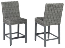 Load image into Gallery viewer, Palazzo - Gray - Tall Barstool (Set of 2)