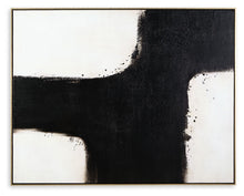 Load image into Gallery viewer, Reighlea - Black / White - Wall Art