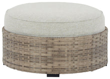 Load image into Gallery viewer, Calworth - Beige - Ottoman With Cushion