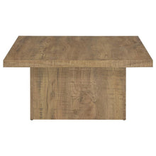 Load image into Gallery viewer, Devar - Square Engineered Wood Coffee Table - Mango Brown