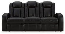 Load image into Gallery viewer, Caveman Den - Midnight - Power Reclining Sofa With Adj Headrest
