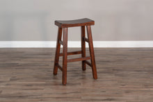 Load image into Gallery viewer, Santa Fe - Saddle Seat Stool With Wood Seat