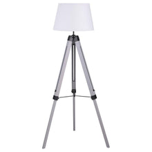 Load image into Gallery viewer, Dayton - Empire Shade Metal Tripod Floor Lamp - Gray