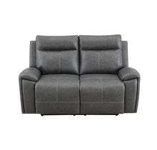 Load image into Gallery viewer, Gaston - Manual Reclining Loveseat - Gray