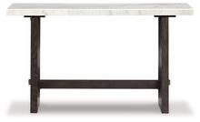 Load image into Gallery viewer, Burkhaus - White / Dark Brown - Sofa Table