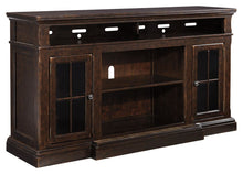 Load image into Gallery viewer, Roddinton - Dark Brown - XL TV Stand w/Fireplace Option