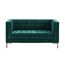 Load image into Gallery viewer, Isaac - Stitch Velvet Loveseat