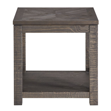 Dexter - Square End Table - Brown