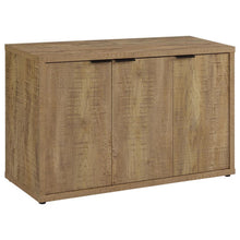 Load image into Gallery viewer, Pepita - 3 Door Engineered Wood Accent Cabinet - Mango Brown
