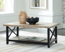 Load image into Gallery viewer, Bristenfort - Brown / Black - Rectangular Cocktail Table