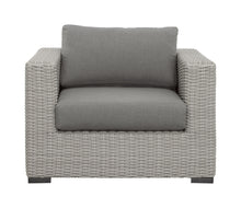 Load image into Gallery viewer, Blakley - Outdoor Lounge Chair (Set of 2) With Half-Round Wicker - Gray