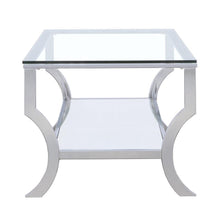 Load image into Gallery viewer, Saide - Rectangular Glass Top Coffee Table - Chrome