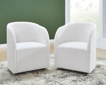 Load image into Gallery viewer, Rowanbeck - Ivory - Dining Upholstered Arm Chair (Set of 2)