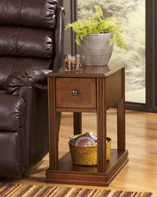 Load image into Gallery viewer, Breegin - Brown - Chair Side End Table - Removable Tray