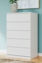 Load image into Gallery viewer, Onita - White - Five Drawer Chest