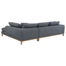 Load image into Gallery viewer, Persia - Upholstered Track Arm Sectional Sofa - Gray