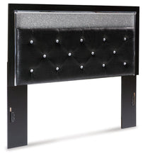 Load image into Gallery viewer, Kaydell - Uph Panel Headboard - Glitter Details