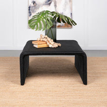 Load image into Gallery viewer, Cahya - Woven Rattan Square Coffee Table - Black