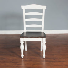 Load image into Gallery viewer, Carriage House - 41&quot; Ladderback Chair - White / Black