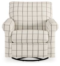 Load image into Gallery viewer, Davinca - Charcoal - Swivel Glider Accent Chair