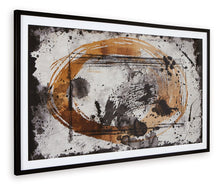 Load image into Gallery viewer, Clefting - Black / Caramel / Tan - Wall Art