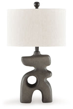 Load image into Gallery viewer, Danacy - Distressed Black - Paper Table Lamp