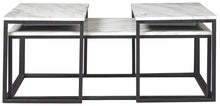 Load image into Gallery viewer, Donnesta - Gray / Black - Occasional Table Set (Set of 3)