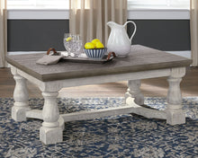 Load image into Gallery viewer, Havalance - Gray / White - Rectangular Cocktail Table