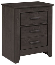 Load image into Gallery viewer, Brinxton - Charcoal - Two Drawer Night Stand