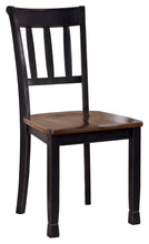 Load image into Gallery viewer, Owingsville - Black / Brown - Dining Room Side Chair (Set of 2)