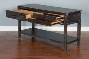 Dundee - Sofa / Console Table - Dark Brown