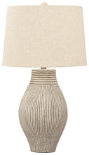 Load image into Gallery viewer, Layal - Beige - Paper Table Lamp