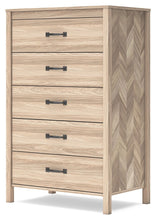 Load image into Gallery viewer, Battelle - Tan - Five Drawer Chest