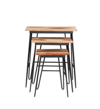 Load image into Gallery viewer, Tristan - Nesting Tables - Light Brown
