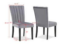 Load image into Gallery viewer, Pascal - Side Chair (Set of 2) - Gray