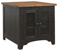 Load image into Gallery viewer, Valebeck - Black / Brown - Rectangular End Table