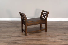 Load image into Gallery viewer, Homestead - Accent Bench With Storage - Dark Brown