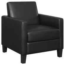 Load image into Gallery viewer, Julio - Upholstered Track Arm Accent Chair - Black